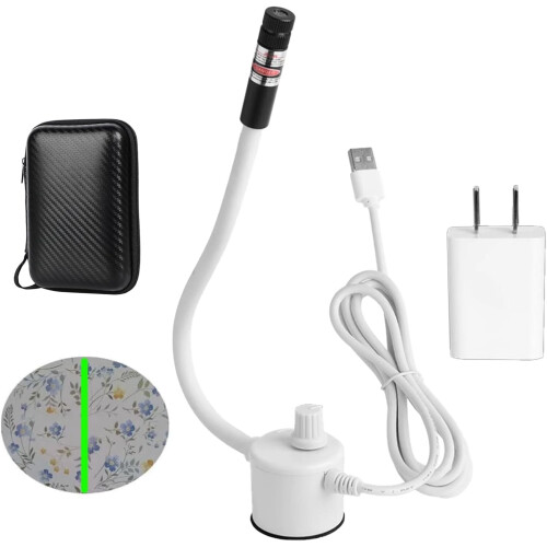 Luz para acolchado con soporte magnético y retícula