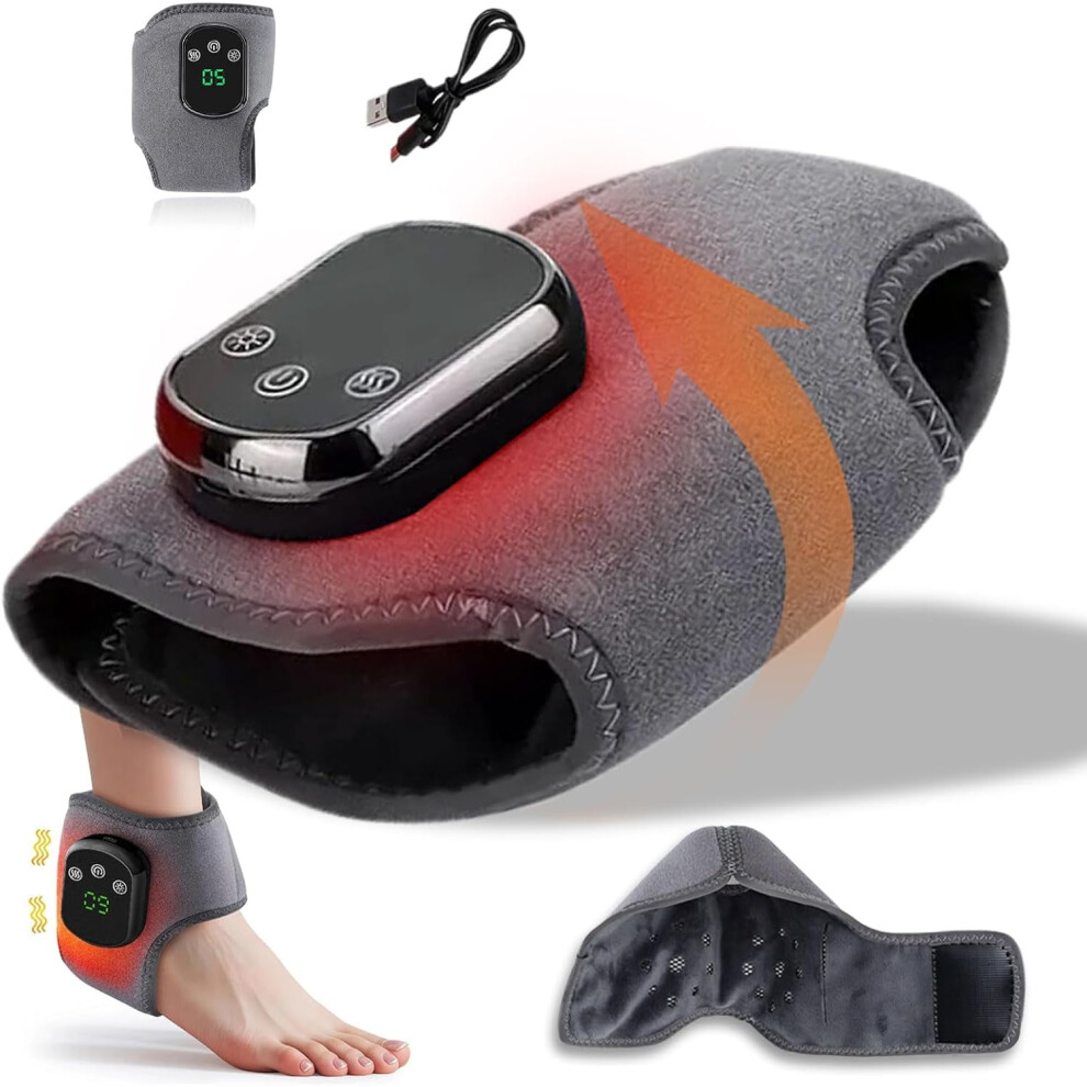2025 New 3-in-1 Foot Massager with Heat & Massage for Circulation, Pain, Neuropathy, Tendinitis & Plantar Fasciitis Relief