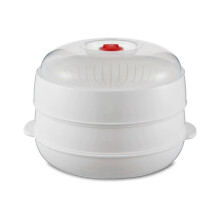 Microwave Steamer Rack - Stackable Design, Even Steam Distribution, Space-saving Kitchen Utensil for thy Cooking
