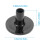 8 Pcs Sleeves Plastic Black Drum Long Sleeves Drum Kit Support Musical Instruments Accessory 3
