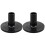 8 Pcs Sleeves Plastic Black Drum Long Sleeves Drum Kit Support Musical Instruments Accessory 4