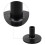 8 Pcs Sleeves Plastic Black Drum Long Sleeves Drum Kit Support Musical Instruments Accessory 5