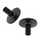 8 Pcs Sleeves Plastic Black Drum Long Sleeves Drum Kit Support Musical Instruments Accessory 6