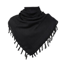Lightweight Tasseled Wrap for Outdoor Adventures Travel and Versatile Neckwear Styles Black
