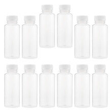 Átlátszó tárolópalackok PP műanyag 250ml 12 db