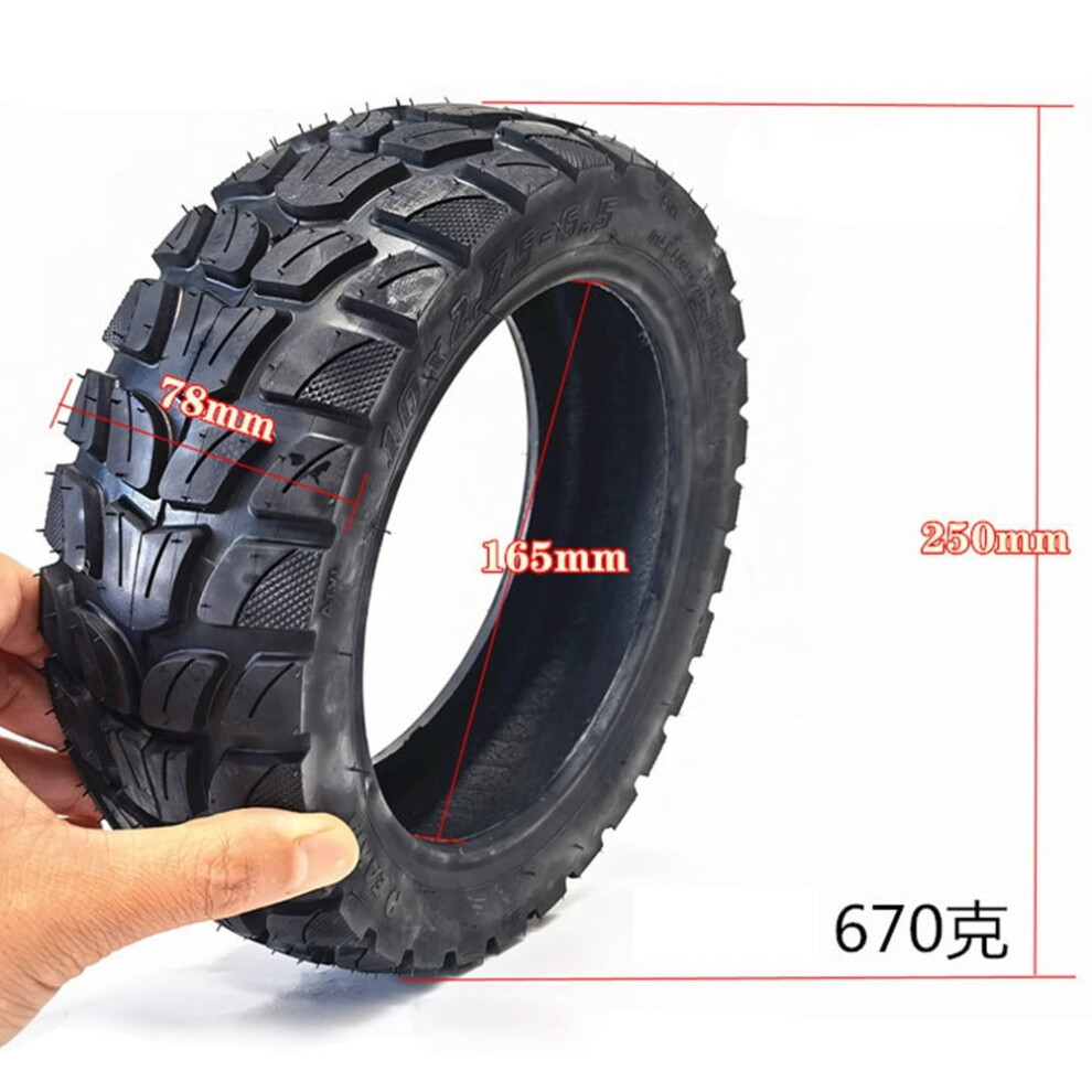 10 Inch 10X2.75-6.5 Scooter Tire 10X2.70-6.5 Tubeless Off-Road Tires 9085618387492