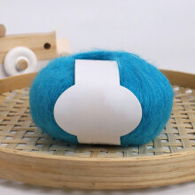 Soft Knitting Wool Yarn – Easy Peasy, Luxury Fine Yarn for Hand Knitting, All-Season Blue (1 Pc)