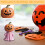 Pink Pumpkin Ghost Decoration 2.8" 3