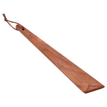 Spatule en bois pour poĂŞle en fonte, manche long, plate, ustensile de cuisine pour retourner, racler, retourner et servir. Usage courant.