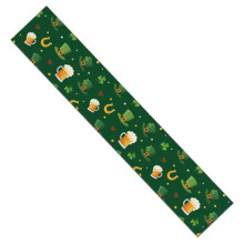 Bordlöpare för ölmugg i St. Patrick's Day-stil 33,5 x 183 cm