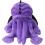 Plüschtier in Form eines lila Oktopus – Geschenkidee für Zuhause 1