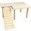 Hamster Wood Shelf Platform with Ladder 1 Set 1