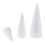 3Pcs Cone Shape DIY Christmas Tree Polystyrene Foam for Kids Craft 15/20/25cm 3