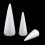 3Pcs Cone Shape DIY Christmas Tree Polystyrene Foam for Kids Craft 15/20/25cm 6