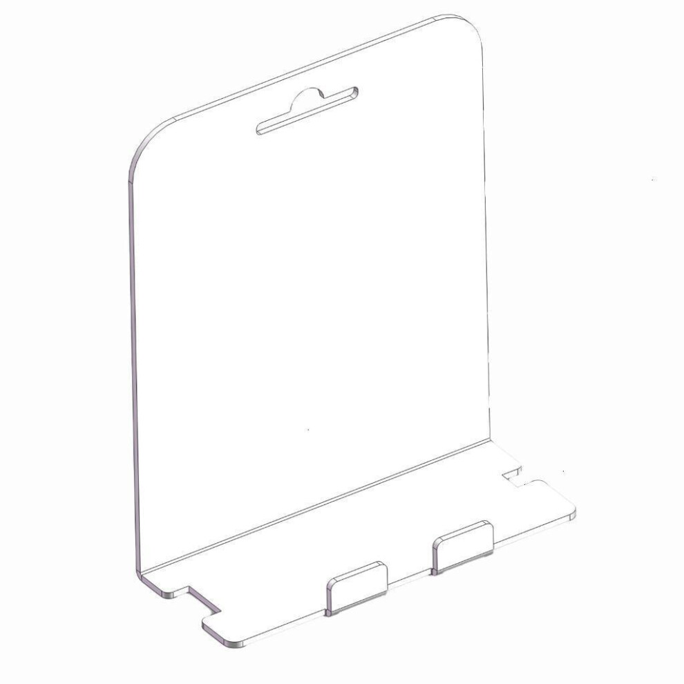 Shower Mirror,with Razors Holder Removable Fogless Shower Mirror for Shaving