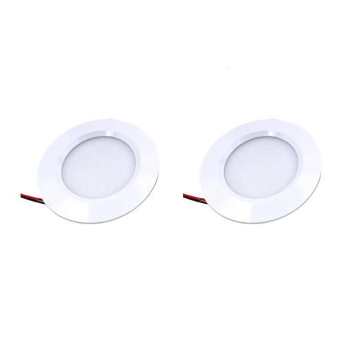 LED-kastverlichting 12V aluminiumlegering 2-pack