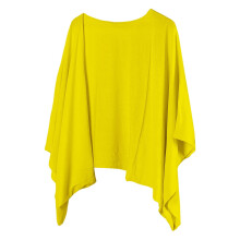 Lenço Pashmina Feminino - Xale Leve e Macio para Casamento, Viagem, Noite e Festa - Lenço Elegante para Todas as Estações - Amarelo - Tamanho P