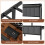 Levede Double Upholstered LED USB Bed Frame 4