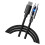 Καλώδιο φόρτισης USB C σε USB C από πλεγμένο νάιλον 240W 25-200cm 1