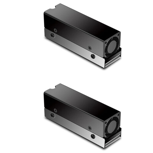 M.2SSD NVMe-koelblok met ventilator voor 2280SSD