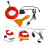 Auto LED-stripverlichting Rood 5M Flexibel USB Sfeerverlichting 7