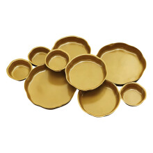 Ensemble de neuf bols de service - Décoration intérieure, idéal pour les repas, les fêtes, les mariages, les amuse-gueules, les chips, les