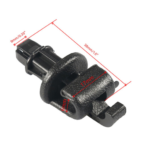 Kit de ganchos e presilhas para proteção solar em portas de correr (1 conjunto). 1