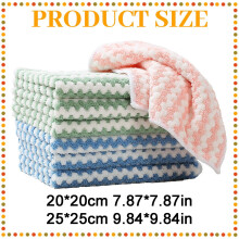 Kitchen Dish Towels Kitchen Towels and Dishcloths Set, Kitchen Dish Towels and Dishcloths Set for Washing and Drying Dishes Random Color