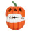 Decoração de abóbora de Halloween em resina com dentes engraçados (1 peça) 1