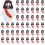 MetalM50Pcs Μίνι Λαστιχένιες Φιγούρες του Ιησού – Γεμιστικά Πασχαλινών Αυγών, 1
