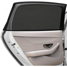 Pare-soleil de voiture RUseeN, lot de 2, pare-soleil en maille respirante anti-UV pour vitres latérales – Compatibles avec voitures, camions et