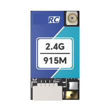 For ELRS 915M/2.4G Dual-Band Receiver DIY FPV Quadcopter Longrange Drone Parts Built-in WiFi ESP32-C3 LR1121 Chip