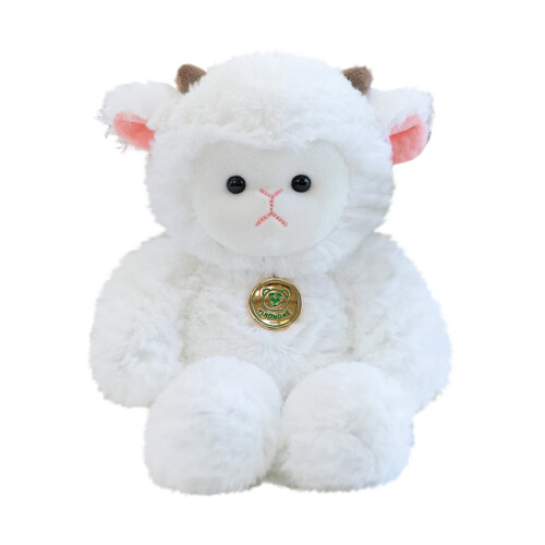 Jucărie de pluș oaie, animal de pluș moale, 15,2 cm