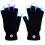 LED-ljusande ravehandskar, 7-färgsblixt, polyester 1