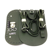 Handmade Bag Making Set PU Leather Backpack Making Kits All-matching Bag Bottom Bag Accessories for Knitting