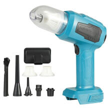 Portable Car Vacuum Cleaner Cordless Handheld Duster Electric Air Blower for Floor Carpet Hair Cleaning for 18V