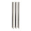 Tubi riceventi 3 pezzi, Argento, 6mm/0,2 in 1