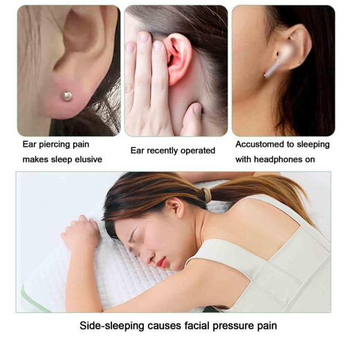 Öronpiercingkudde O-formad för sidosovare 1-pack 1