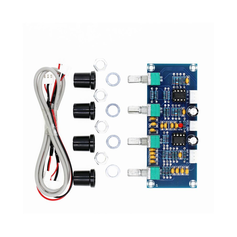Xh-A901 Tone Board Preamp Pre-Amp With Treble Bass Volume Adjustment Pre-Amplifier Tone Controller For Amplifier Board 6031369197876