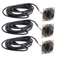 3PCS Camera Module 100 Degree OV9732 2M Cable 1280x720 30fps,Compatible for Autodarts.Io,USB Drive Free