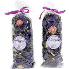 Lavender Potpourri – 2 Large Bags (8.4 oz Total) – Dried Petals for Bowl or Vase Filler, Long-Lasting Fragrance for Home, Gift, or Office