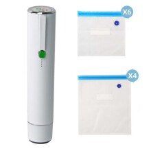 Handheld Vacuum Sealer with 10 Reusable Bags