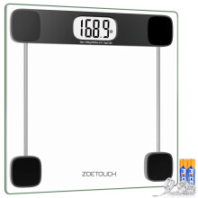 Digital badrumsvåg härdat glas 180 kg