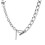 Κομψό Unisex κολιέ Hip-Hop Choker με κούμπωμα OTC και αλυσίδα από τιτάνιο 1