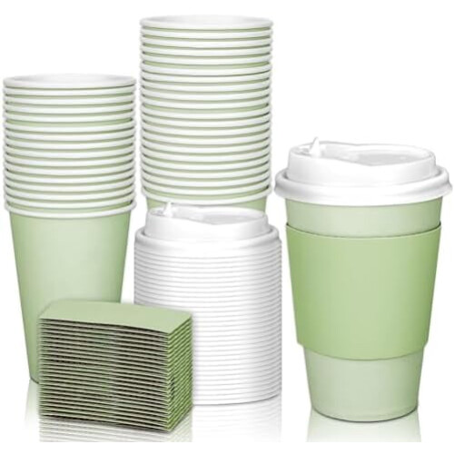 Påskgräsandkaffekoppar 355 ml 50 st