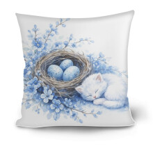 Taie d'oreiller vierge pour dessin, 17,32 x 17,32 pouces