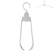 Cintres pliables (lot de 10), portables et peu encombrants, en plastique léger, adaptés aux voyages et aux activités de plein air.
