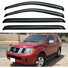 Windabweiser für die Fenster (Regenschutz) für Nissan Pathfinder (2005–2012), Windabweiser für die Fensterlüftungskanäle (Windabweiser) für
