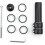 Bike Stem Riser Adjustable Handlebar Extender 5.3 inch Black 8