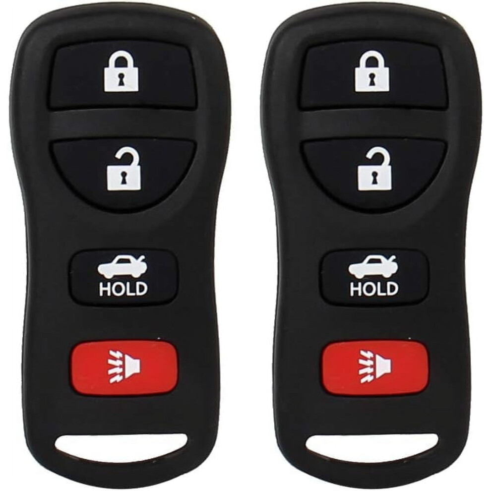 Keyless Entry Remote Fob For Infiniti Nissan 2 Pack 962125432176